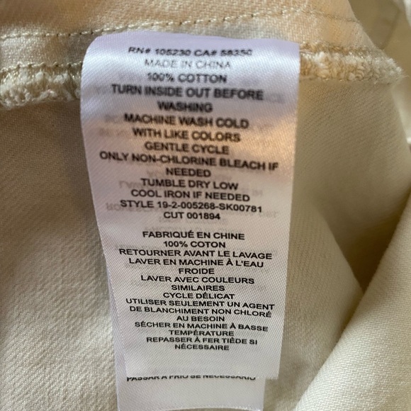 Current/Elliott Mini Jean Wrap Skirt Size 27 - Picture 13 of 13